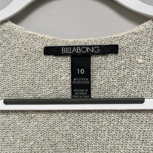 Billabong Fringe Cardigan Size 10 - Picture 3 of 6